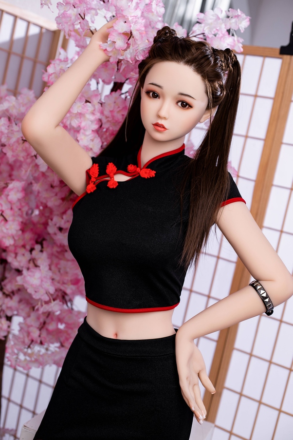 158cm C Cup Nero Seno Piccolo Petite Bambola del Sesso Asiatica Galleria 5