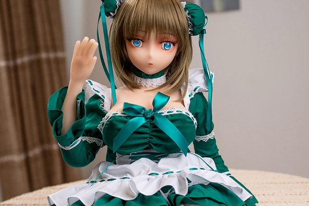 98cm D Cup Thin Lips Bianco Petite Bambola del Sesso Giovane Vista Dettaglio 9