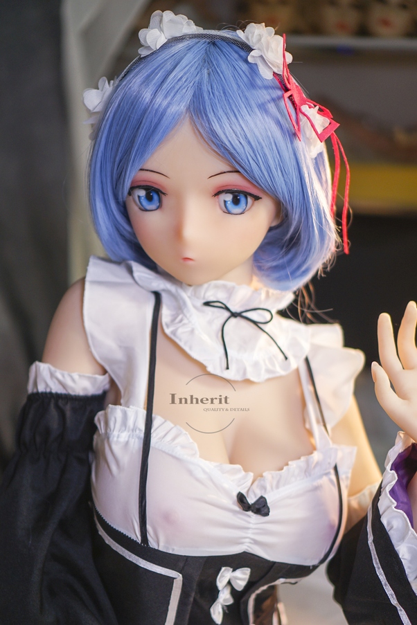 Petite Thin Lips Seno Piccolo Bambola del Sesso Anime Galleria 4