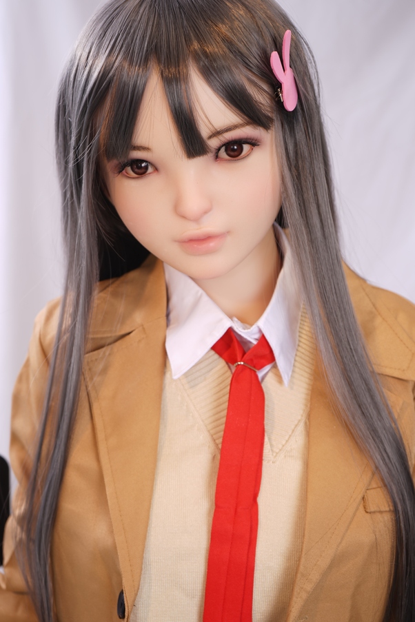 80cm G Cup Thin Lips Occhi Grigi Seno Piccolo Bambola del Sesso Anime Galleria 3