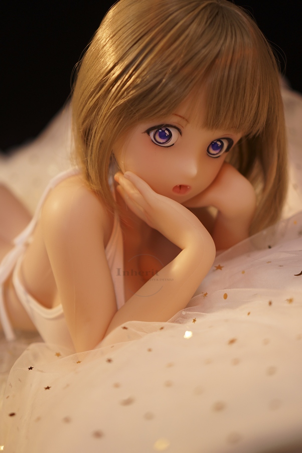 80cm G Cup Seno Piccolo Bionda Labbra Lucide Bambola del Sesso Anime Prodotto