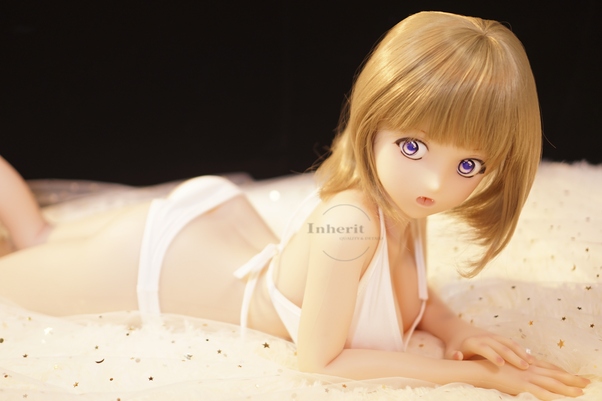 80cm G Cup Occhi Ambra Seno Piccolo Petite Bambola del Sesso Anime Vista Dettaglio 8