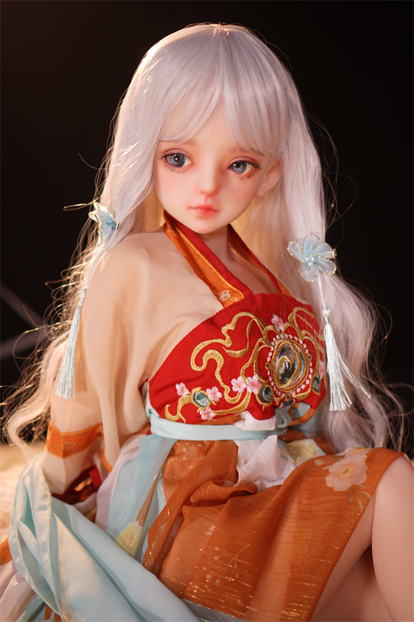 100cm B Cup Seno Medio Snella Occhi Ambra Bambola del Sesso Anime Vista Dettaglio 5