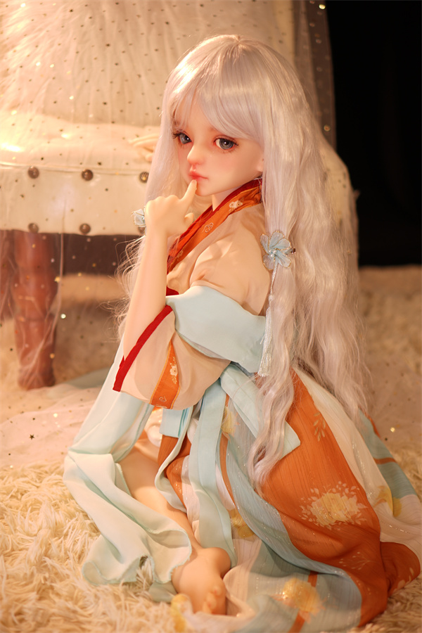 100cm B Cup Seno Medio Snella Occhi Ambra Bambola del Sesso Anime Vista Dettaglio 9