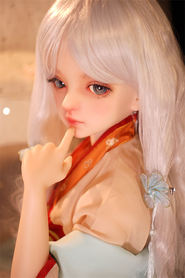 100cm B Cup Occhi Ambra Thin Lips Snella Bambola del Sesso Anime Vista Dettaglio 11