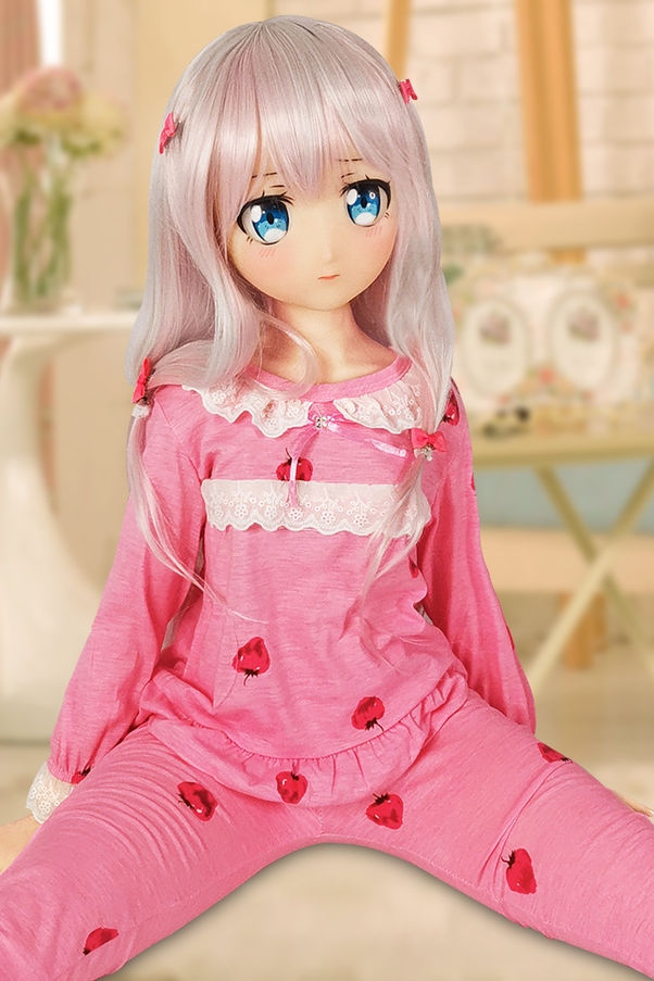 135cm A Cup Petite Occhi Grigi Thin Lips Bambola del Sesso Anime Galleria 2