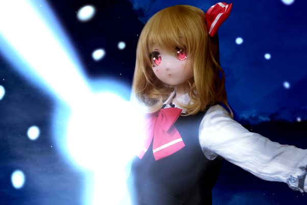 135cm A Cup Seno Piccolo Occhi Ambra Petite Bambola del Sesso Anime Vista Dettaglio 2