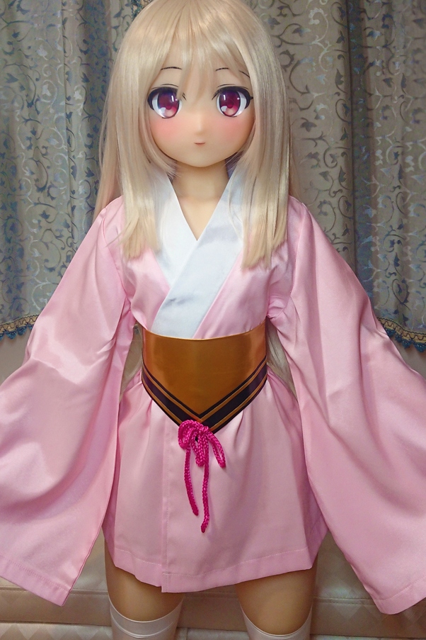 135cm A Cup Occhi Grigi Petite Breasts Bianco Bambola del Sesso Anime Galleria 2