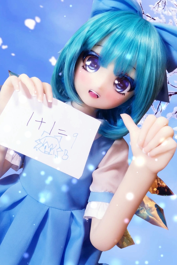 135cm A Cup Occhi Azzurri Bianco Seno Piccolo Bambola del Sesso Anime Prodotto