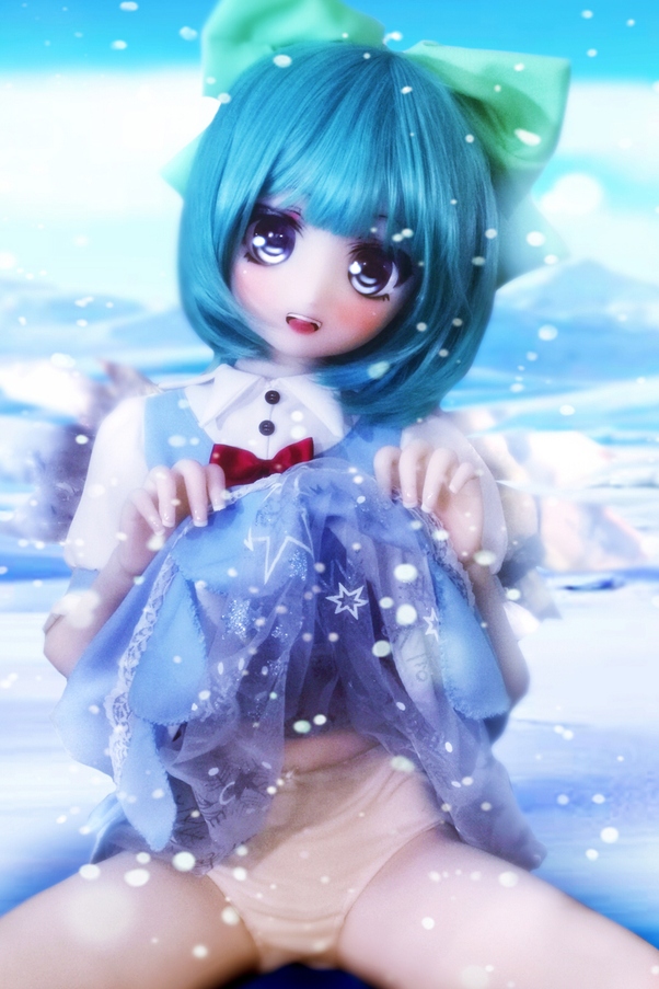 135cm A Cup Clessidra Seno Piccolo Bianco Bambola del Sesso Anime Galleria 3