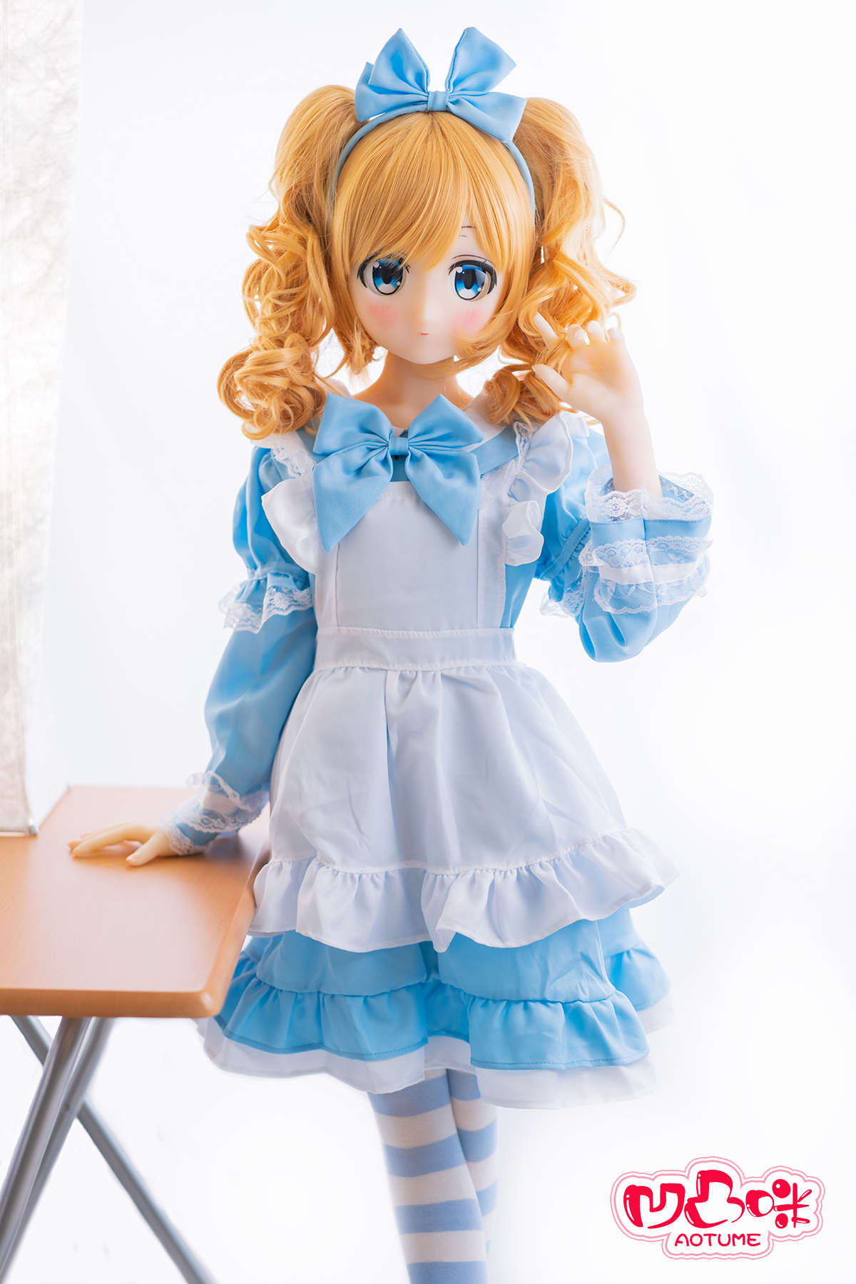 135cm A Cup Occhi Azzurri Thin Lips Petite Bambola del Sesso Anime Galleria 2