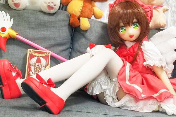 135cm A Cup Rosso Seno Piccolo Clessidra Bambola del Sesso Anime Vista Dettaglio 4