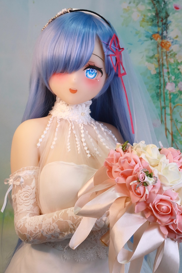 145cm D Cup Occhi Azzurri Seno Medio Thin Lips Bambola del Sesso Anime Galleria 2