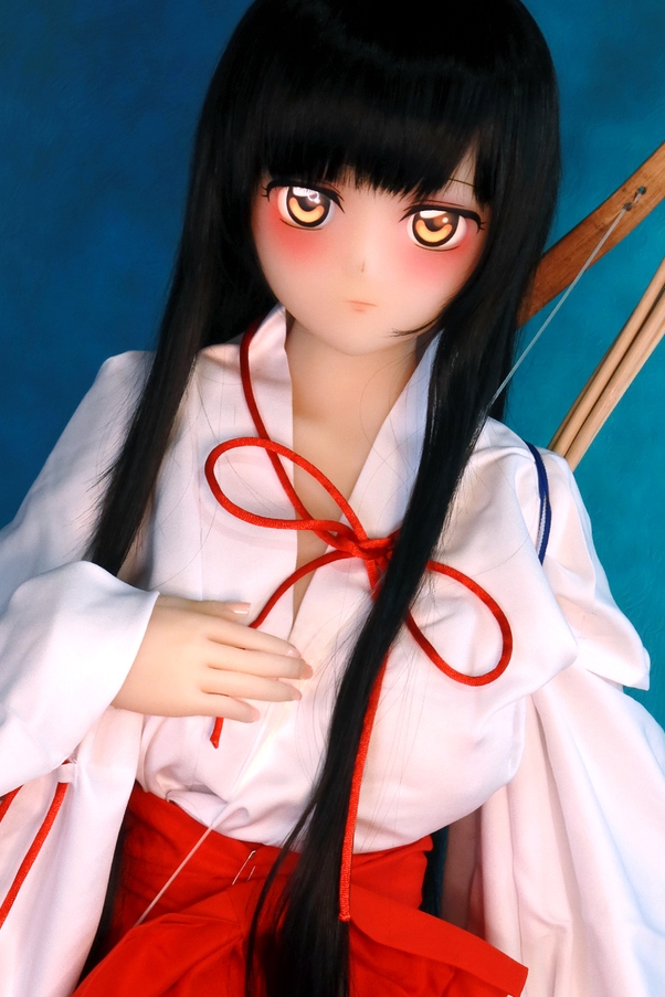 145cm D Cup Nero Seno Piccolo Thin Lips Bambola del Sesso Anime Galleria 4