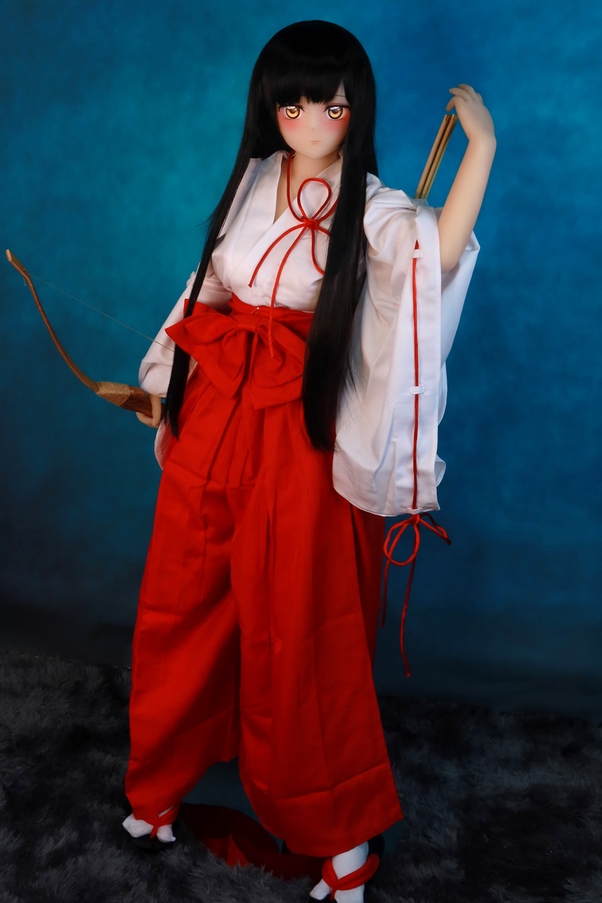 145cm D Cup Seno Piccolo Occhi Grigi Petite Bambola del Sesso Anime Vista Dettaglio 6