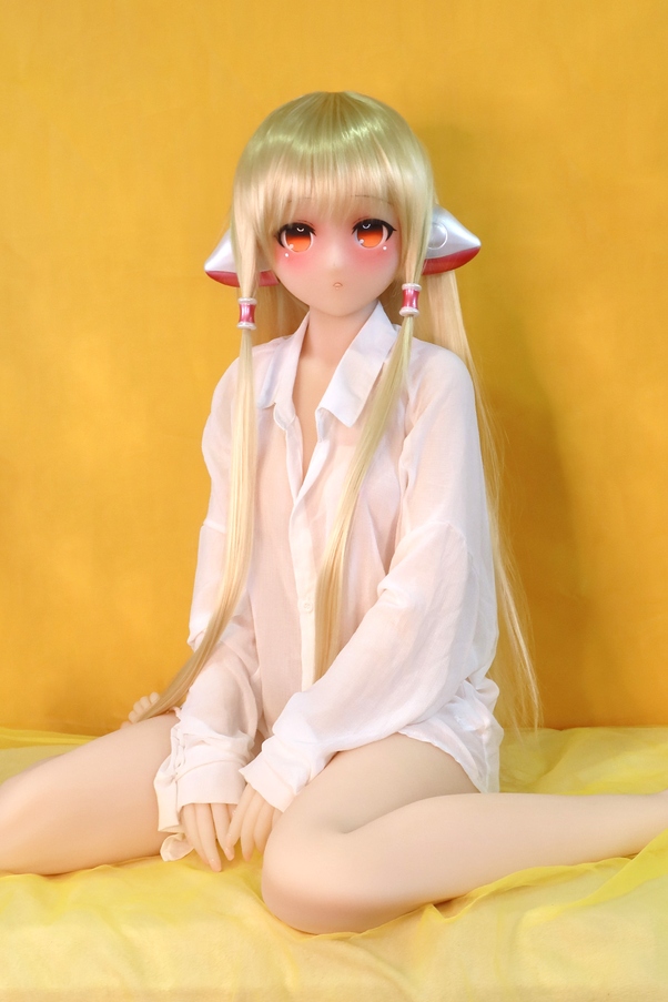 145cm B Cup Seno Medio Occhi Ambra Thin Lips Bambola del Sesso Anime Vista Dettaglio 1