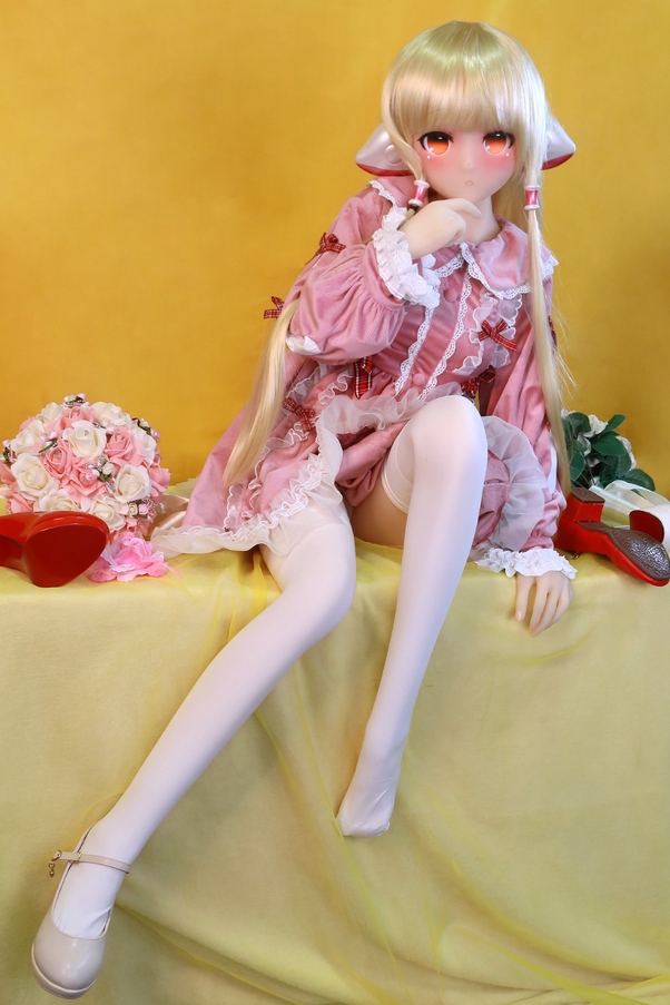 145cm B Cup Thin Lips Occhi Ambra Petite Bambola del Sesso Anime Vista Dettaglio 4