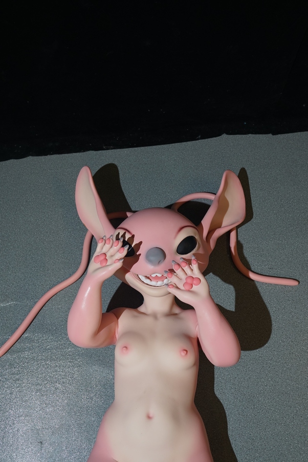 130cm A Cup Seno Piccolo Occhi Ambra Thin Lips Bambola del Sesso Anime Vista Dettaglio 1