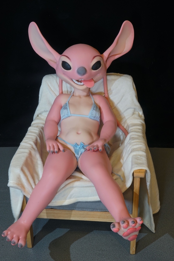 130cm A Cup Seno Piccolo Petite Rosa Bambola del Sesso Anime Vista Dettaglio 3