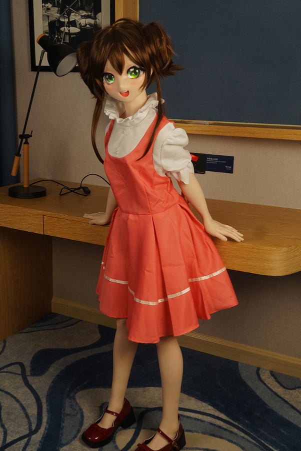 132cm A Cup Petite Mora Seno Piccolo Bambola del Sesso Anime Vista Dettaglio 4