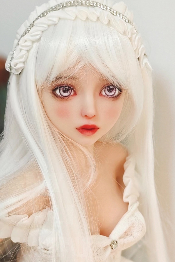 60cm B Cup Bianco Thin Lips Seno Medio Mini Bambola del Sesso Vista Dettaglio 8