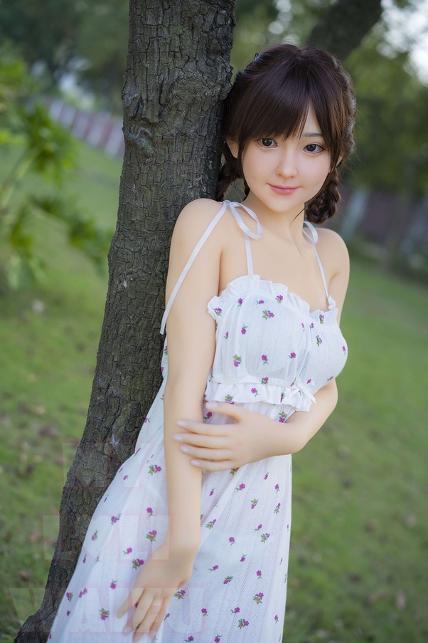 148cm E Cup Natural Lips Occhi Ambra Petite Bambola del Sesso Realistica Vista Dettaglio 11