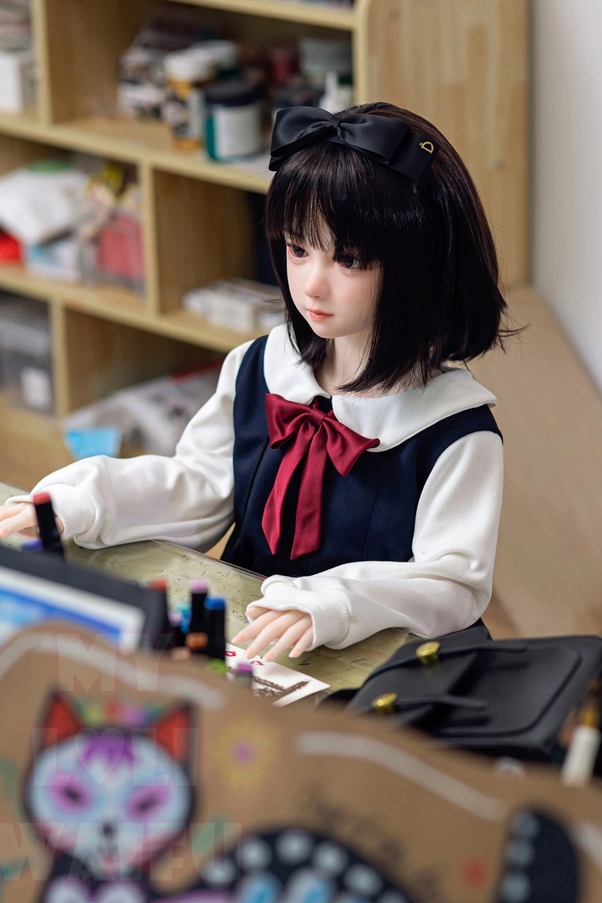 100cm A Cup Petite Seno Piccolo Thin Lips Bambola del Sesso Giovane Vista Dettaglio 5