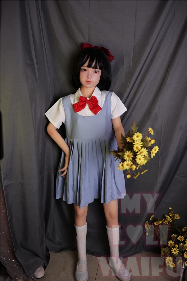 126cm A Cup Thin Lips Nero Seno Piccolo Bambola del Sesso Giovane Galleria 3