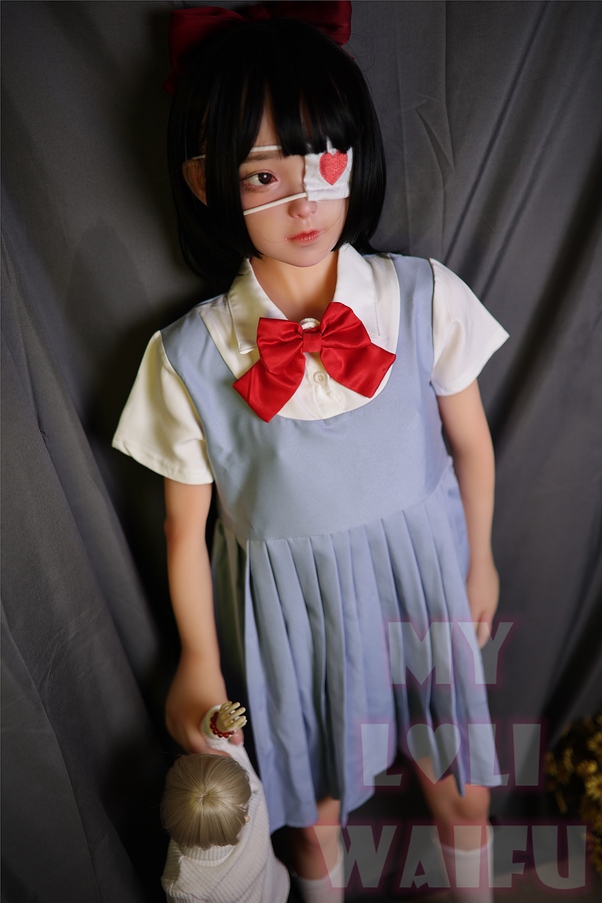 126cm A Cup Nero Seno Piccolo Thin Lips Bambola del Sesso Giovane Vista Dettaglio 1