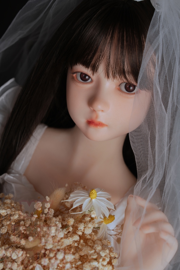 100cm A Cup Occhi Grigi Petite Seno Medio Bambola del Sesso Giovane Galleria 3