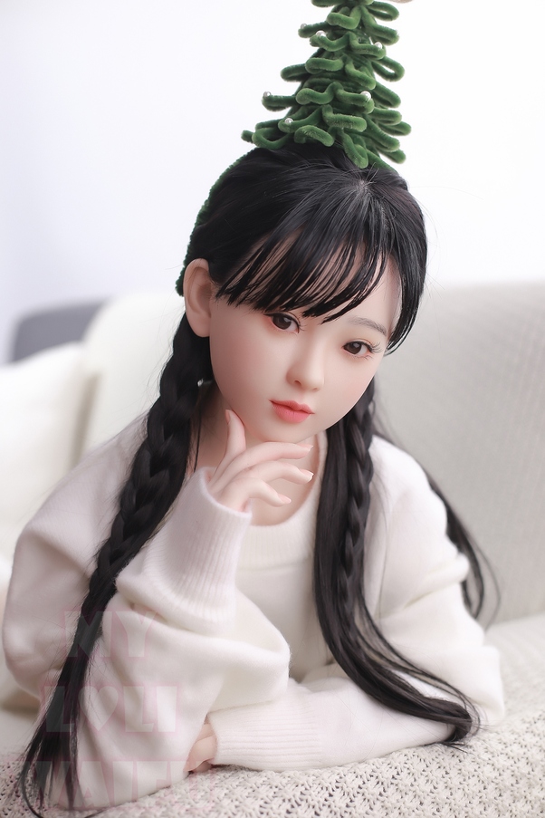 127cm A Cup Nero Seno Piccolo Atletica Bambola del Sesso Giovane Vista Dettaglio 4