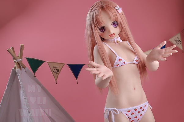 127cm A Cup Thin Lips Occhi Grigi Petite Bambola del Sesso Giovane Vista Dettaglio 12