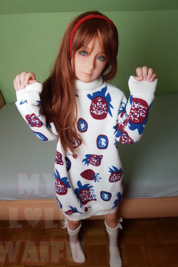 126cm A Cup Petite Breasts Thin Lips Bambola del Sesso Europea Vista Dettaglio 7