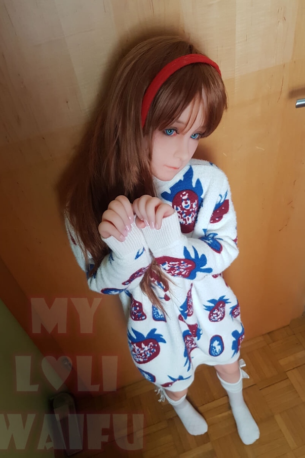 126cm A Cup Petite Breasts Occhi Azzurri Bambola del Sesso Europea Vista Dettaglio 12