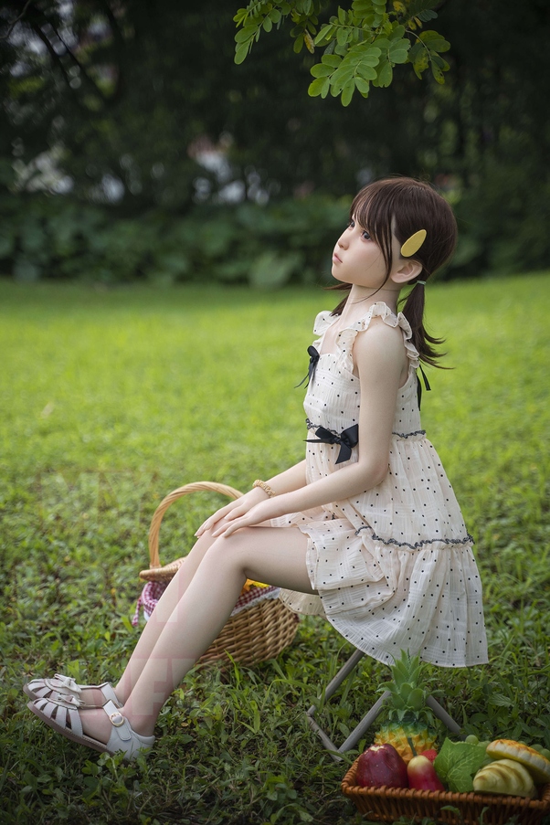 138cm A Cup Gray Occhi Verdi Seno Piccolo Bambola del Sesso Giovane Vista Dettaglio 3