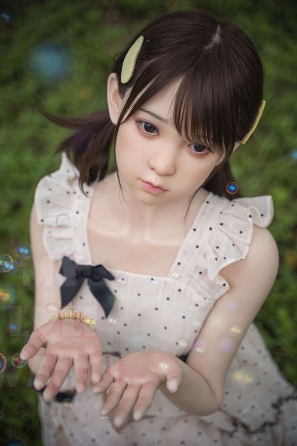 138cm A Cup Occhi Verdi Petite Seno Piccolo Bambola del Sesso Giovane Galleria 6