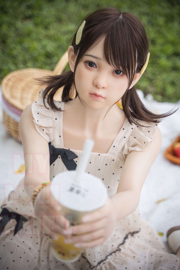 138cm A Cup Gray Seno Piccolo Petite Bambola del Sesso Giovane Vista Dettaglio 15