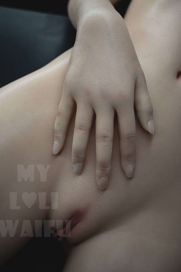 148cm B Cup Mora Occhi Azzurri Seno Piccolo Bambola del Sesso Giovane Vista Dettaglio 11