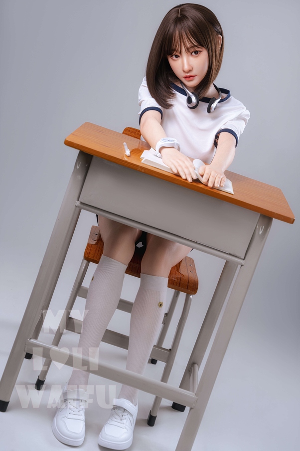 148cm B Cup Petite Occhi Azzurri Bianco Bambola del Sesso Asiatica Vista Dettaglio 11