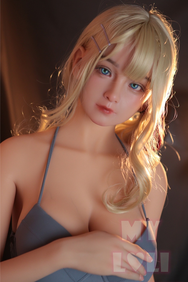 150cm D Cup Petite Breasts Bionda Bambola del Sesso Giovane Vista Dettaglio 13