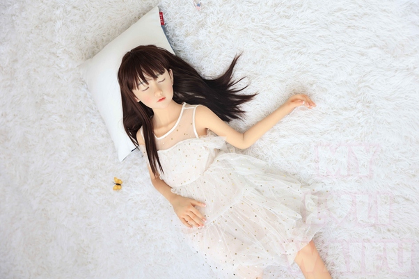 126cm A Cup Occhi Grigi Seno Piccolo Petite Bambola del Sesso Giovane Vista Dettaglio 6