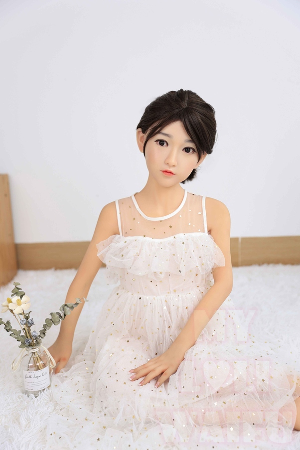 126cm A Cup Thin Lips Mora Petite Bambola del Sesso Giovane Galleria 4