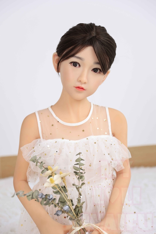 126cm A Cup Petite Mora Thin Lips Bambola del Sesso Giovane Prodotto