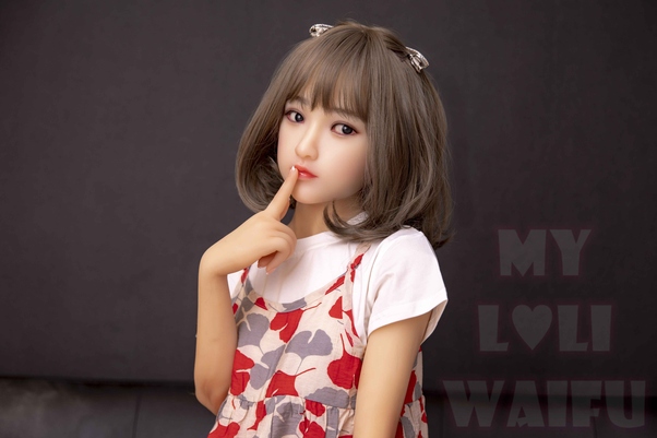 138cm A Cup Occhi Ambra Petite Breasts Bambola del Sesso Giovane Vista Dettaglio 14