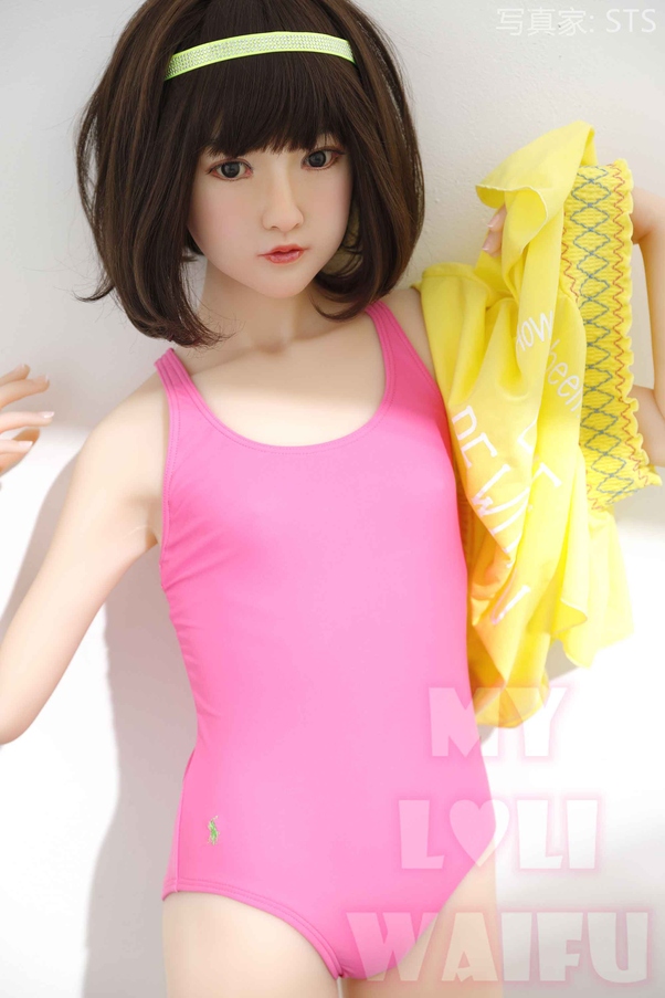 138cm A Cup Thin Lips Nero Seno Piccolo Bambola del Sesso Giovane Galleria 6