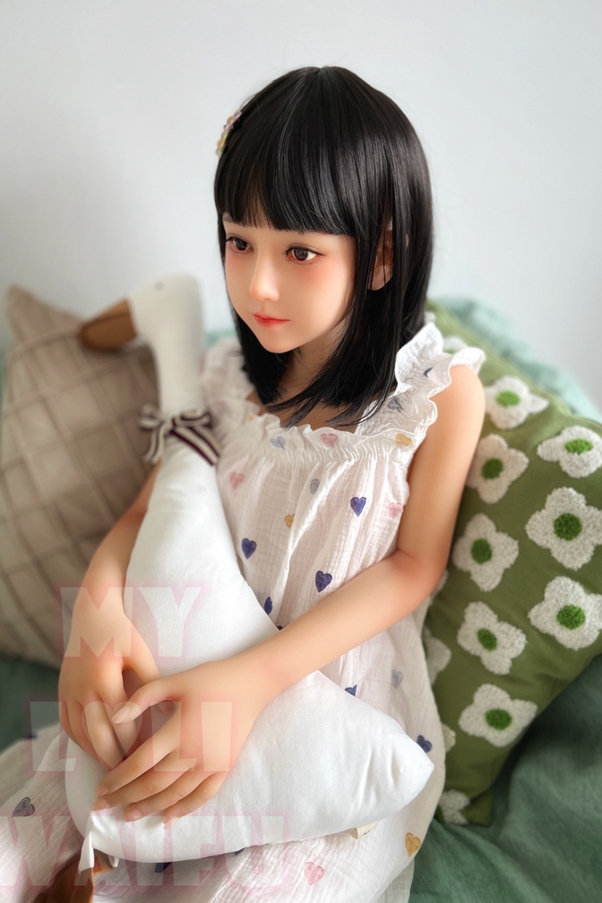 126cm A Cup Occhi Grigi Petite Seno Piccolo Bambola del Sesso Giovane Vista Dettaglio 5