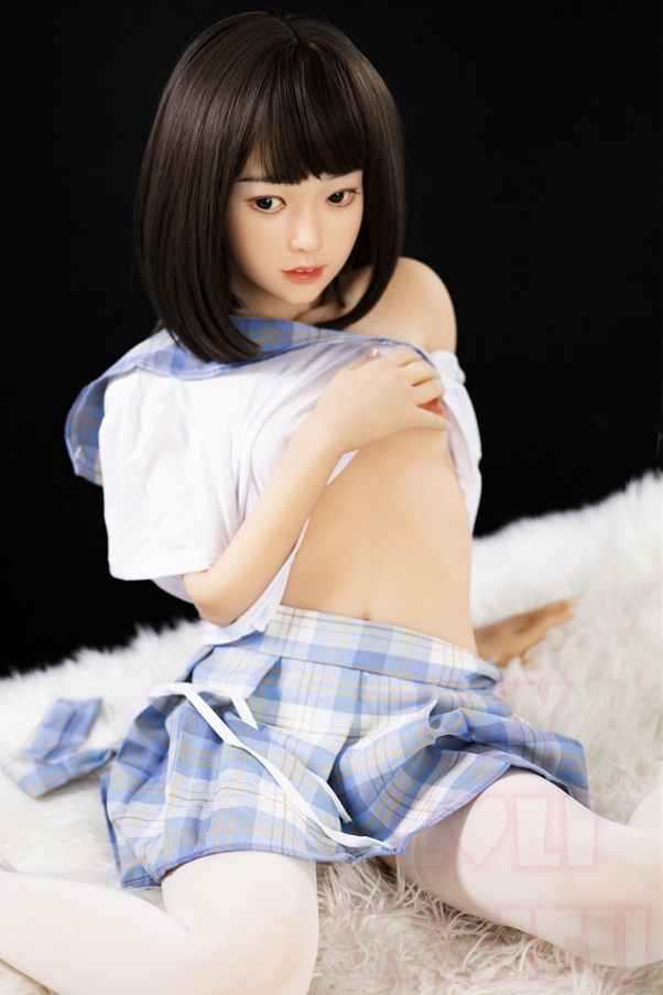 138cm A Cup Bianco Thin Lips Petite Breasts Bambola del Sesso Giovane Prodotto