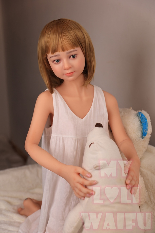 126cm A Cup Bionda Occhi Grigi Seno Medio Bambola del Sesso Europea Vista Dettaglio 1