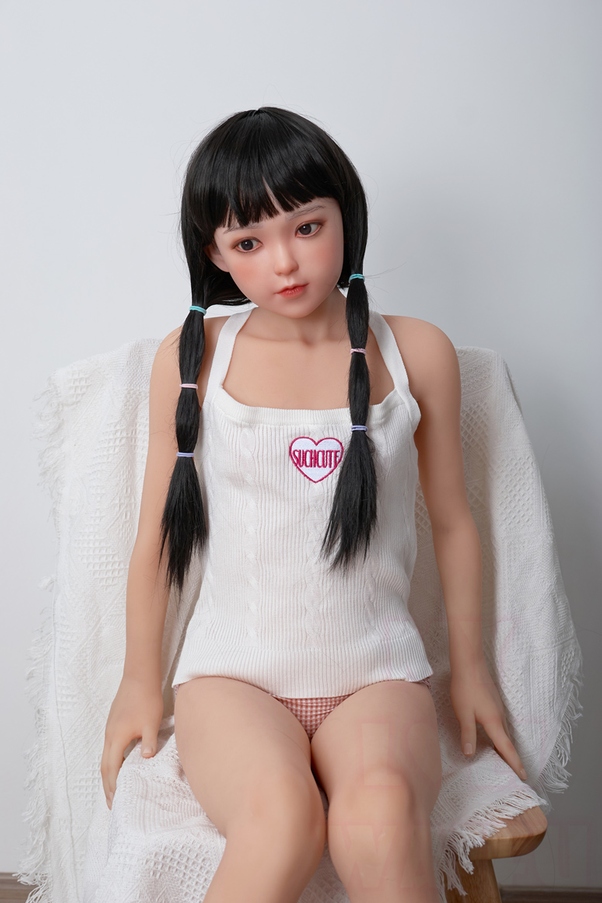 138cm A Cup Seno Medio Nero Occhi Grigi Bambola del Sesso Giovane Galleria 2