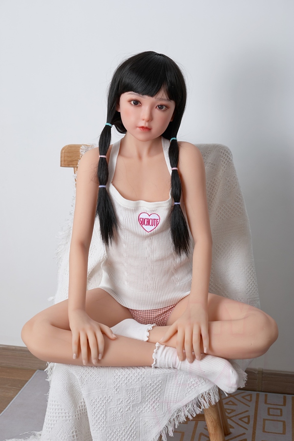 138cm A Cup Seno Medio Petite Occhi Grigi Bambola del Sesso Giovane Galleria 4